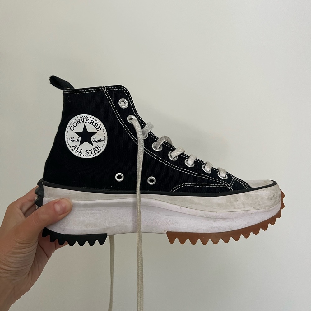Converse run star hike platform sneakers